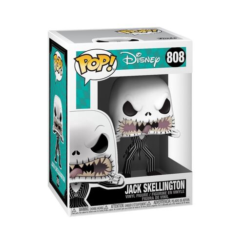 Funko PoP - Pesadilla antes de Navidad Figura POP! Disney Vinyl Jack (Scary Face) 9 cm