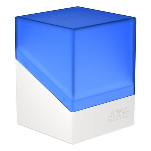 Ultimate Guard Boulder Deck Case 100+ SYNERGY Azul/Blanco