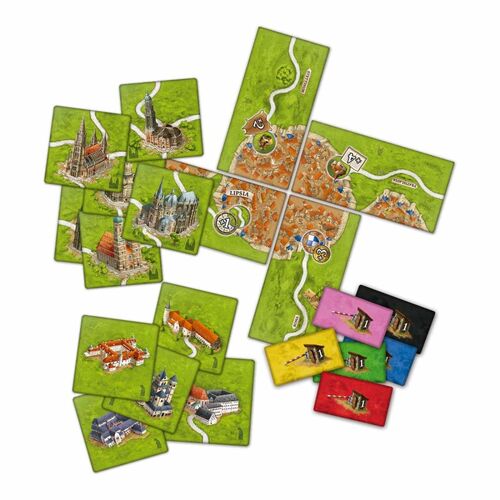 Carcassone - Set Mini Expansiones Conjunto 1 / Expansiones Reunidas