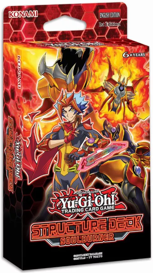 Structure Deck - Yugioh - Soul Burner (Inglés) - DUALGAMES