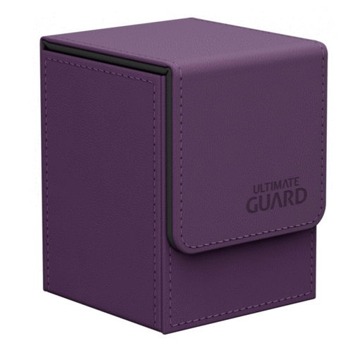 Deckbox - Ultimate Guard - Flip Deck Case 100+ Leatherette Purple