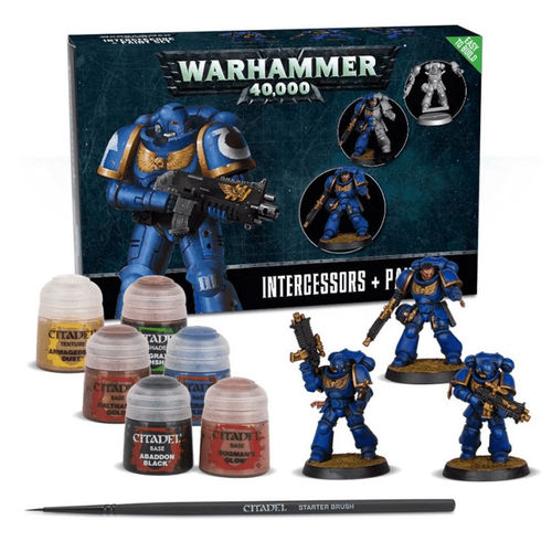 Assault intercessors paint set как красить